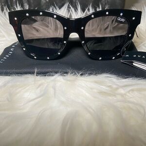 Quay Australia rhinestone sunglasses